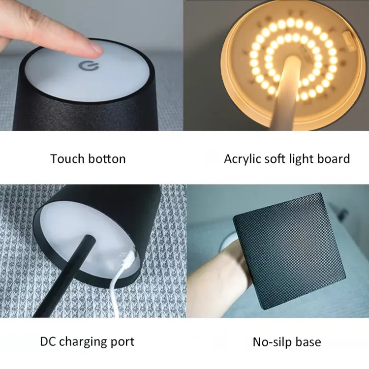 LED Tischlampe Kabellos / Wireless