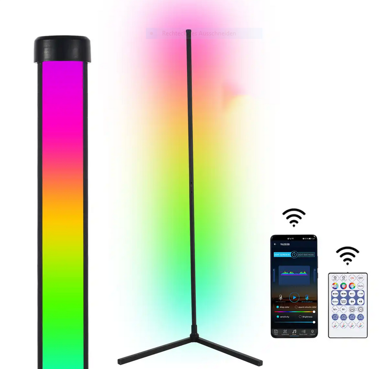 LED Corner Floor Lamp